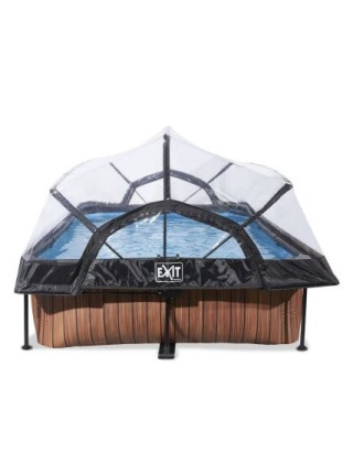 Басейн EXIT з куполом 300х200х65 см "дерево"